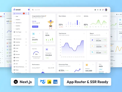 Sneat MUI NextJS Admin PRO