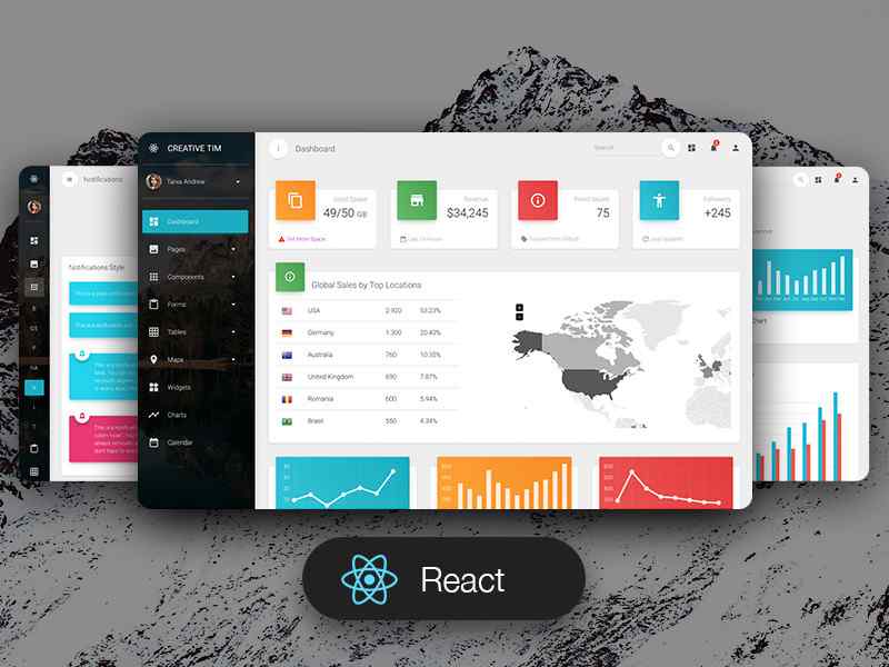 Material Dashboard Pro React