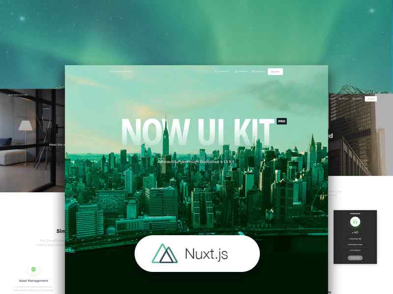 Nuxt Now UI Kit PRO