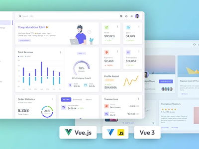 Sneat Vue 3 Admin - Free