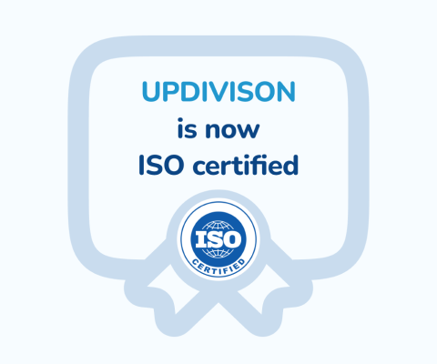 UPDIVISION is now ISO certified: quality management and information security management