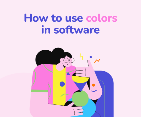 How to use colors in software