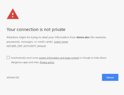 Three ways to fix the https error for .dev and .app domains in your Chrome