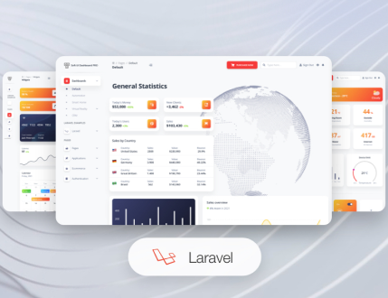 We launched Soft UI Dashboard PRO Laravel. The lean, mean, Laravel app-building machine