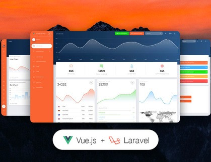 Meet the best fullstack resource for your next project - Vue Now UI Dashboard PRO Laravel