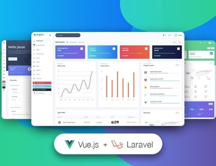 Build API-first apps with Vue Argon Dashboard PRO Laravel