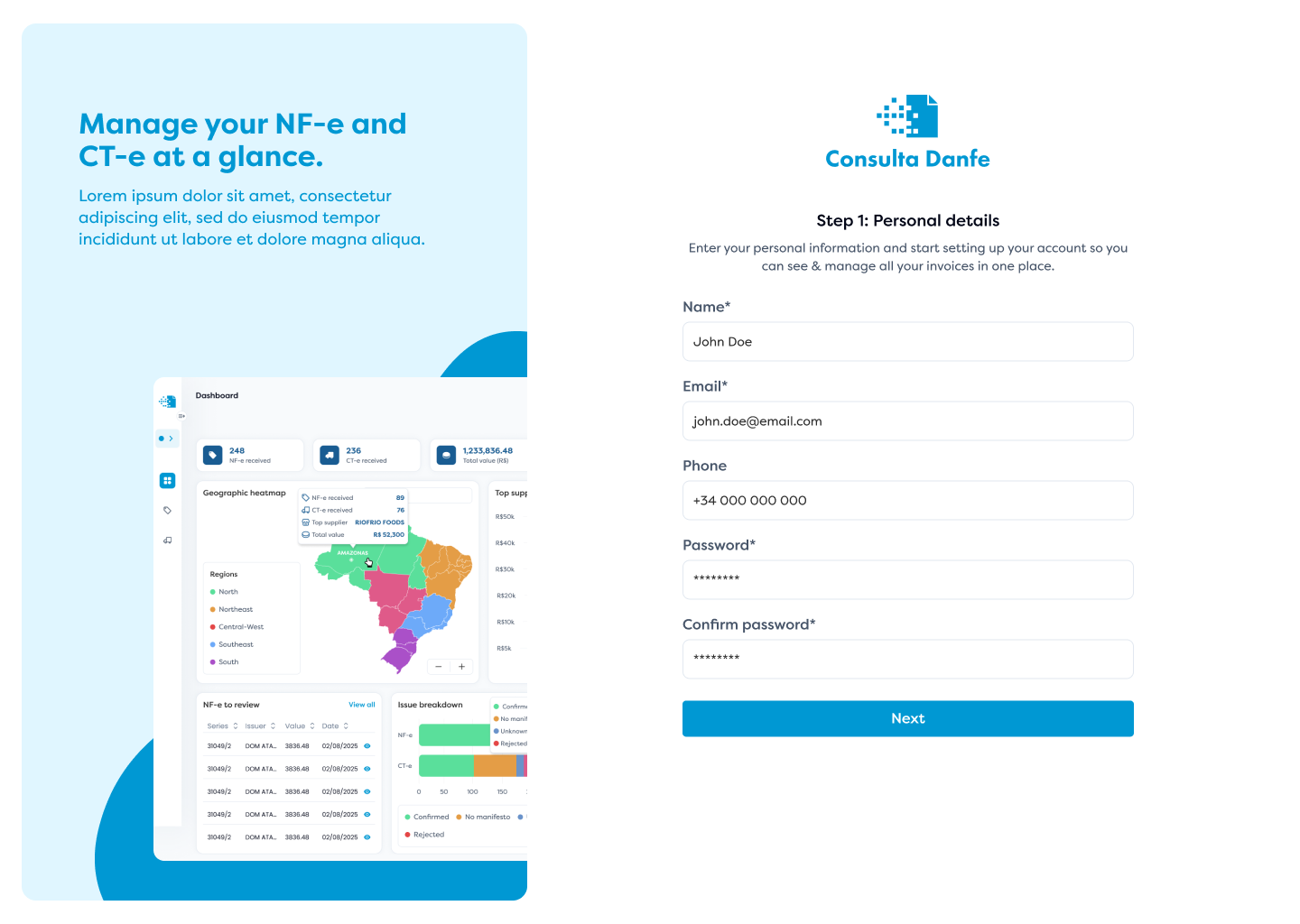 Consulta Danfe Tax Platform