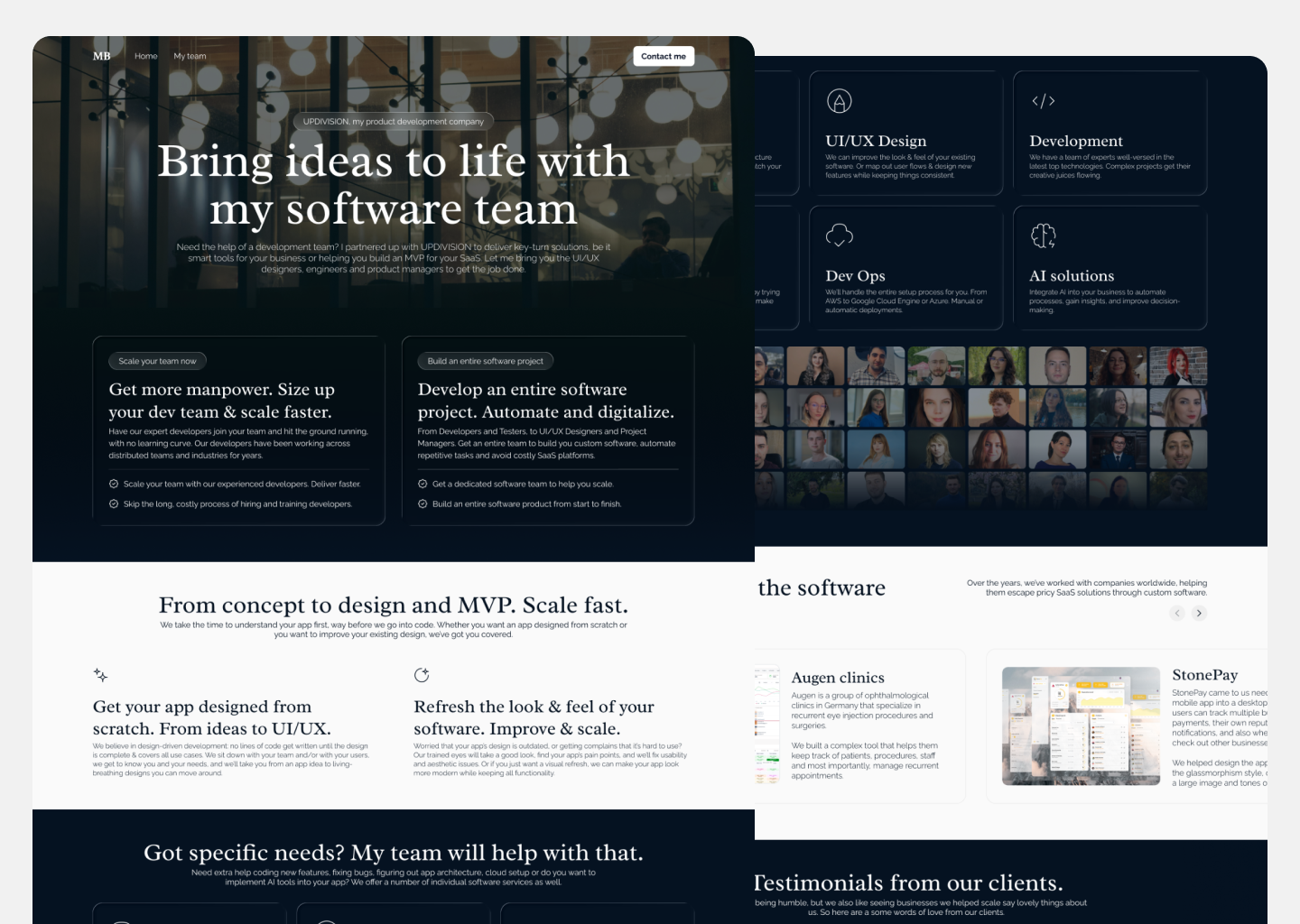 Moshe Brevda Branding, Linkedin & Website