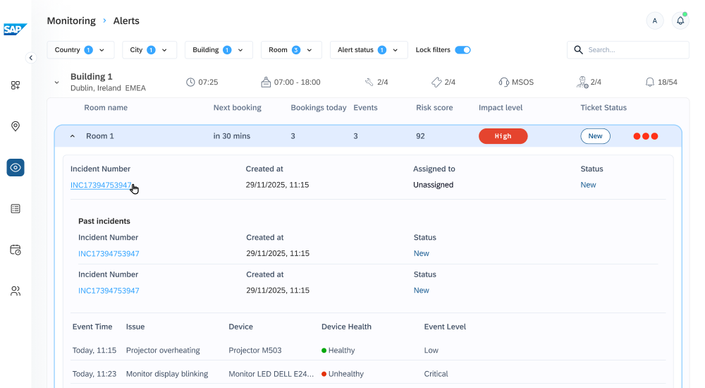 SAP Facility Operations Platform