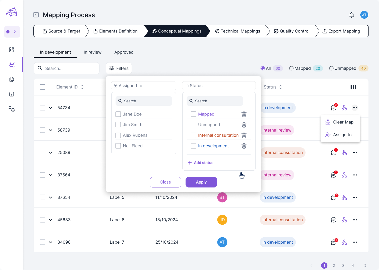 Meaningfy Mapping Workbench