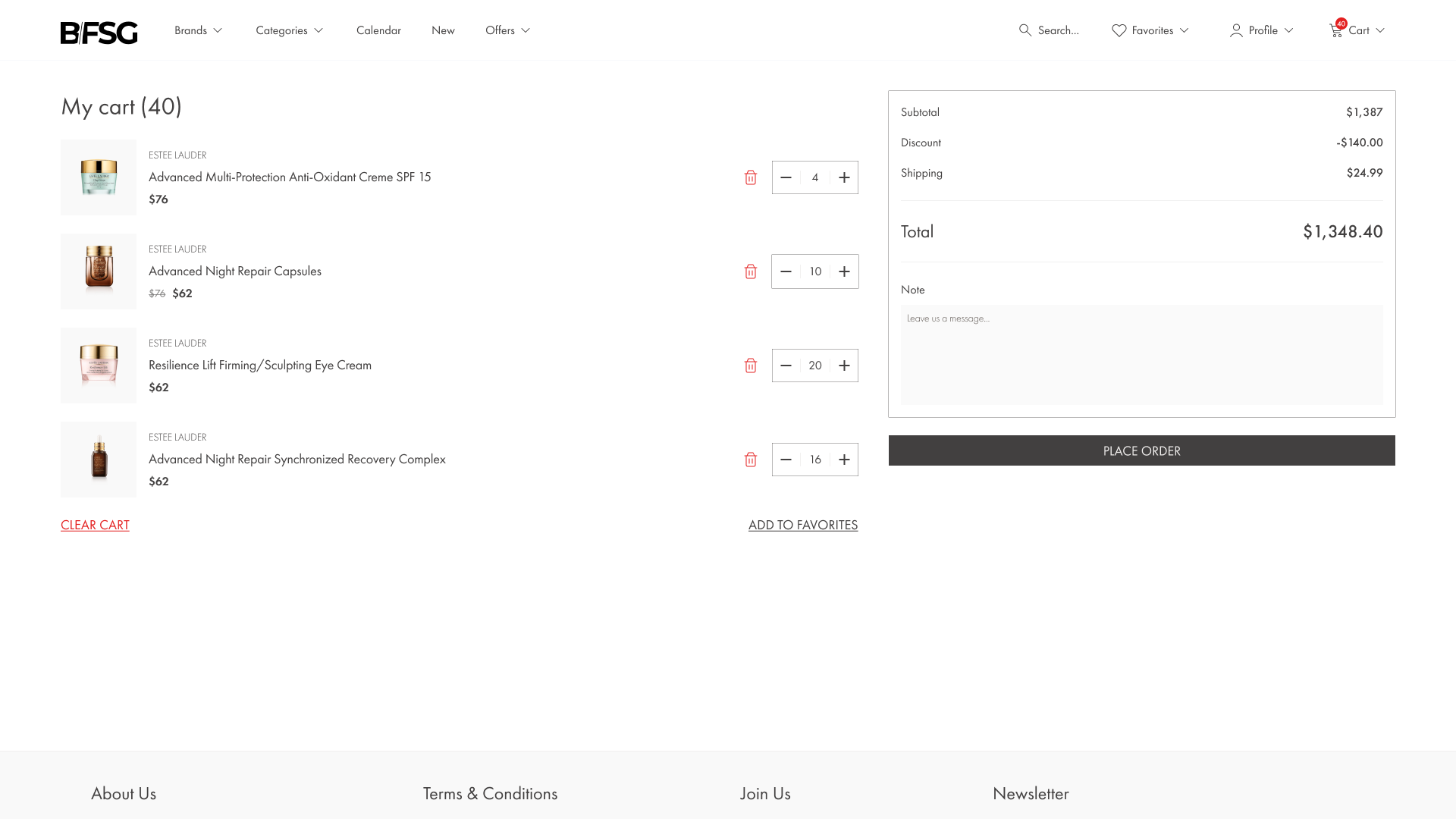 BFSG Beauty B2B Ecommerce